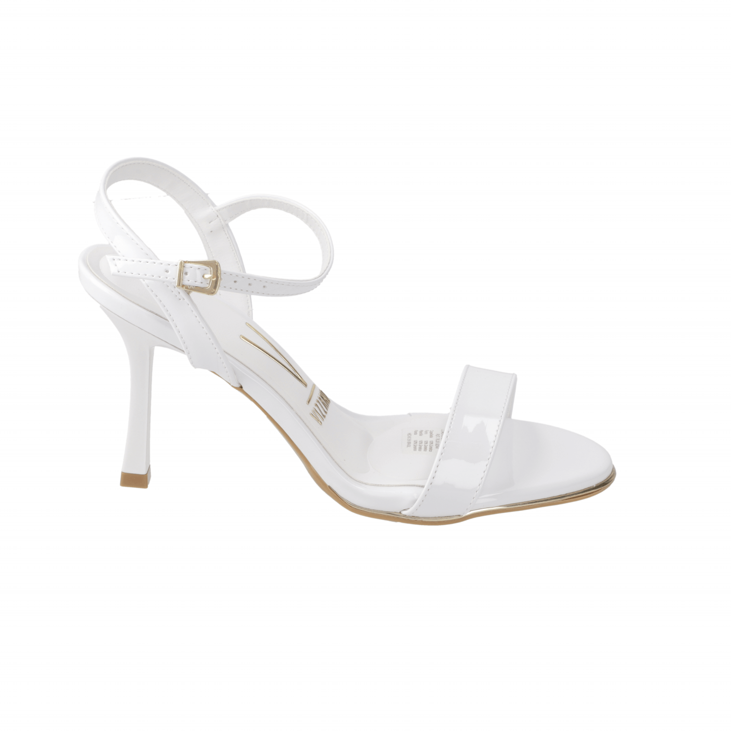 Sandalias de Novia Taco Medio Blanco Vizzano 35 / Blanco