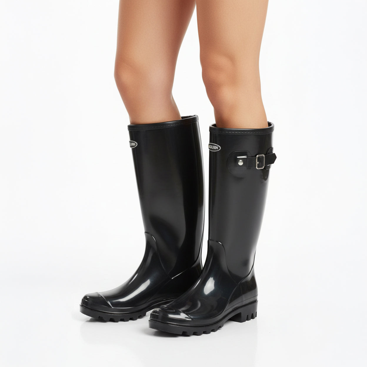 Bota de Agua Mujer Negra