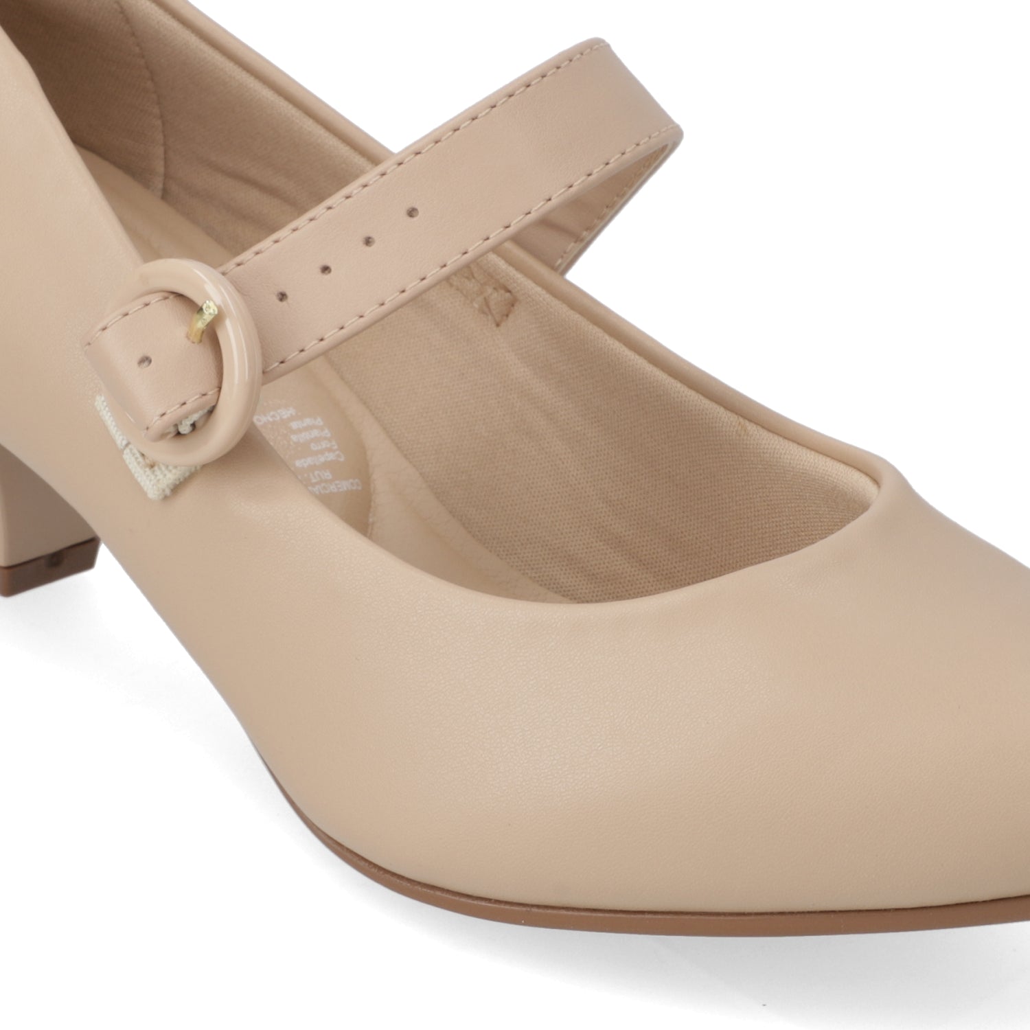 Taco Ancho 3 cm Beige Modare 35 / Beige