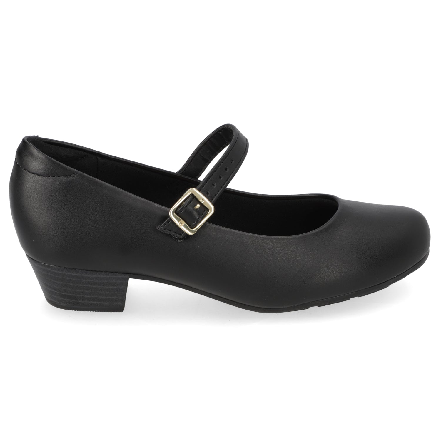 Taco Ancho 3 cm Negro Modare