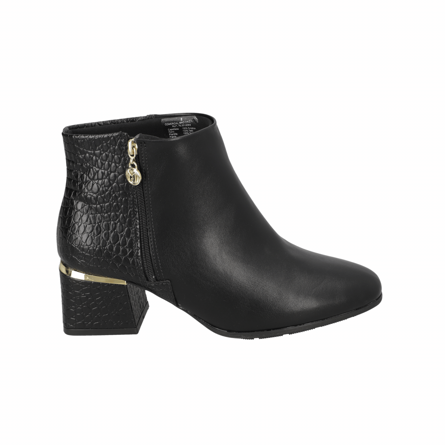 Botin Negro Modare 35 / Negro