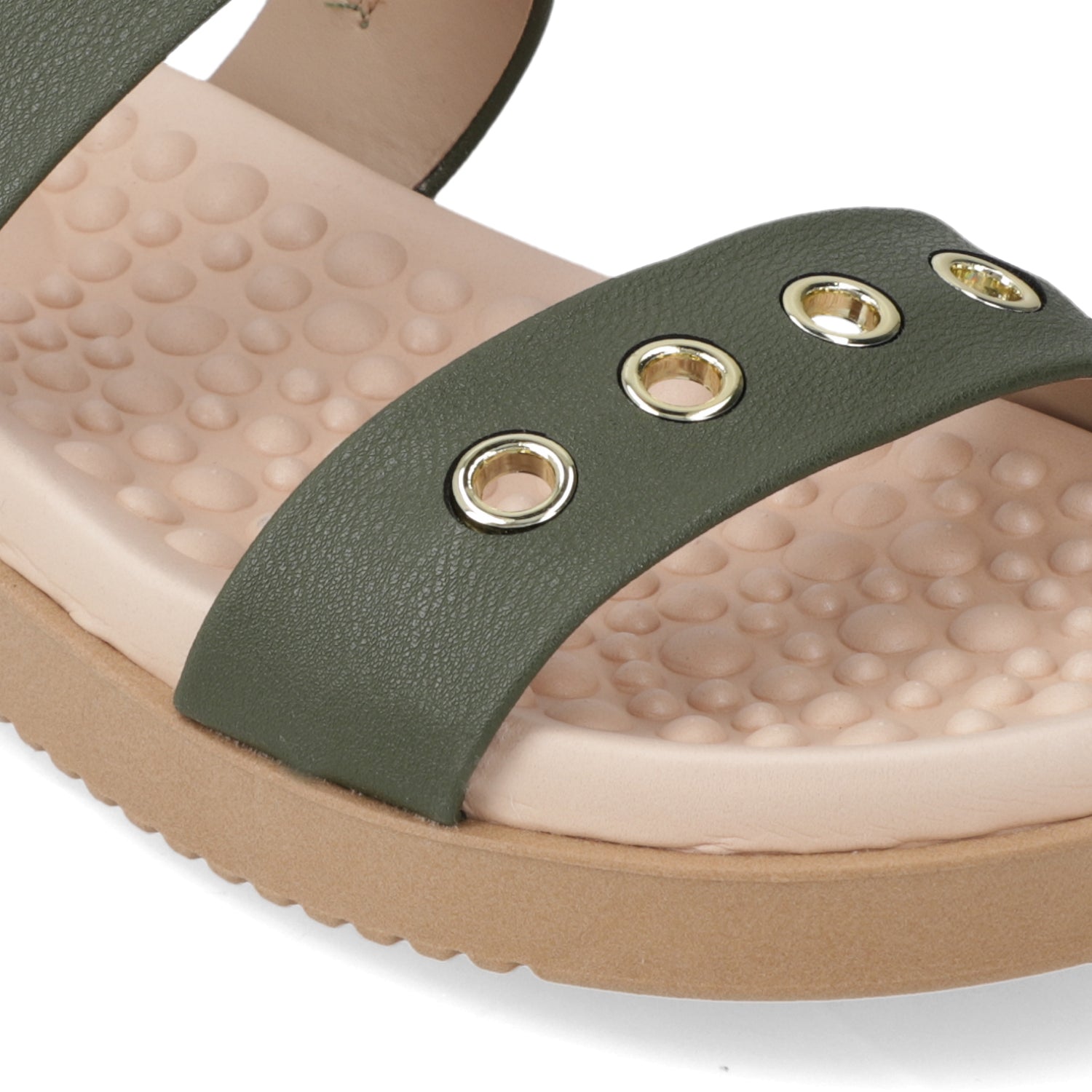 Sandalia Verde Oliva Modare Ecocuero 35 / Verde Oliva