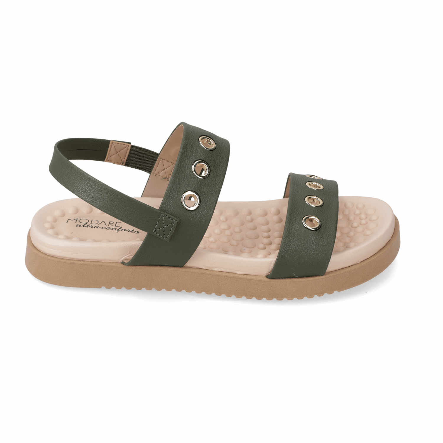 Sandalia Verde Oliva Modare Ecocuero 35 / Verde Oliva