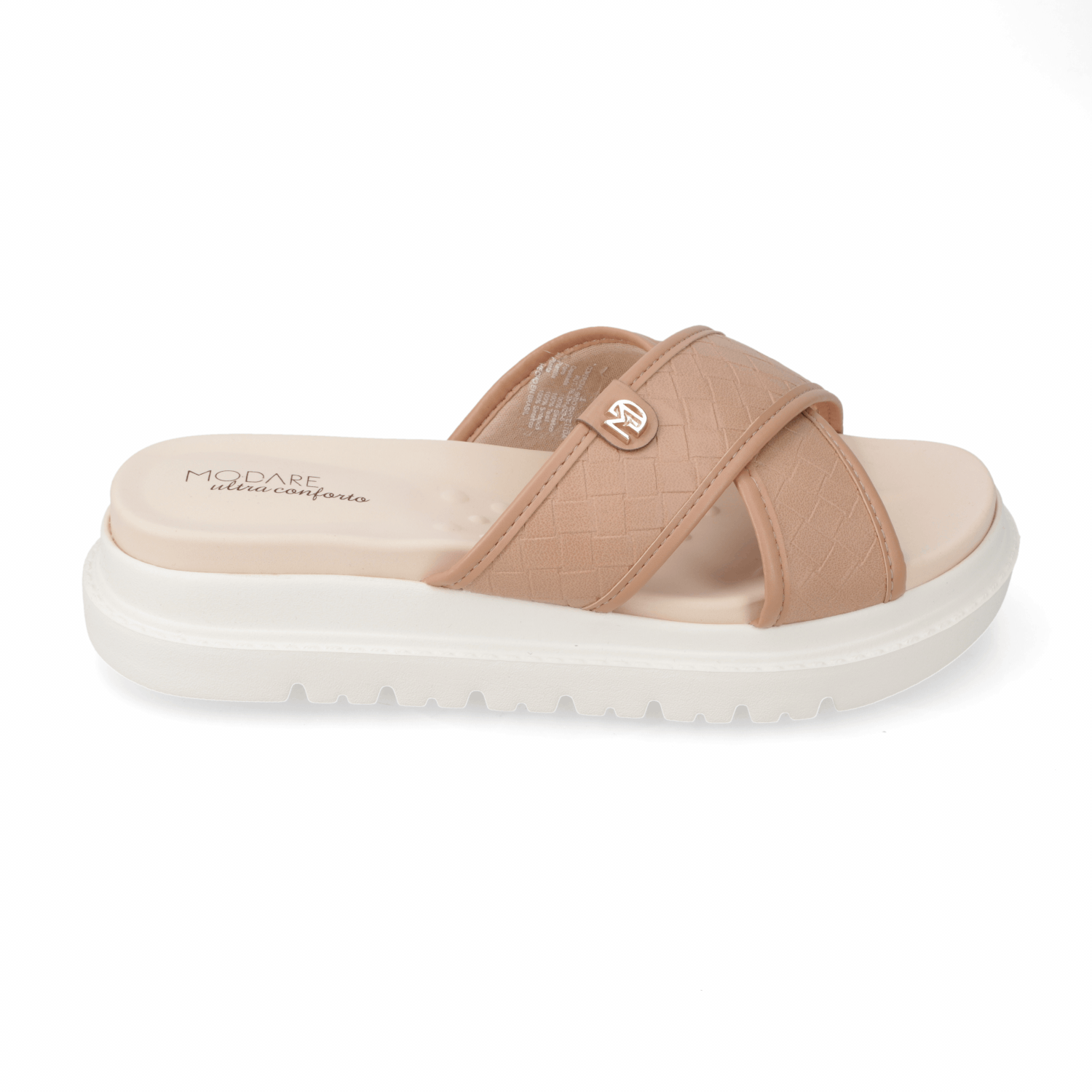 Sandalia Plataforma Nude Modare Ecocuero 35 / Nude