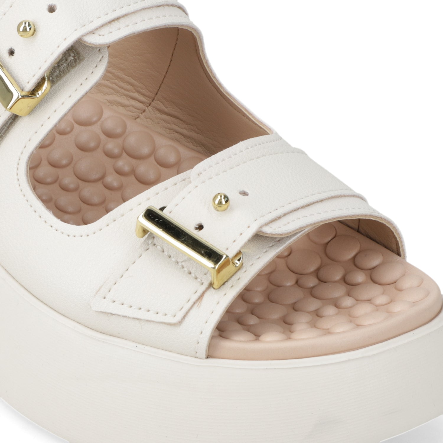 Sandalia Plataforma Blanco OFF Modare Ecocuero 35 / Blanco OFF