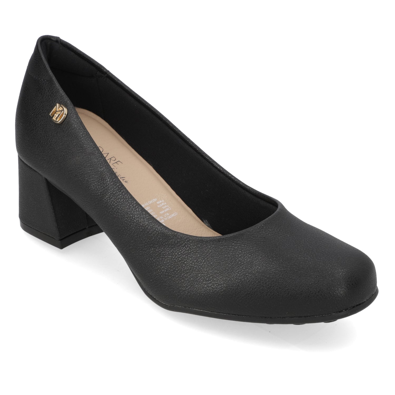 Taco Ancho 5 cm Negro Modare 35 / Negro