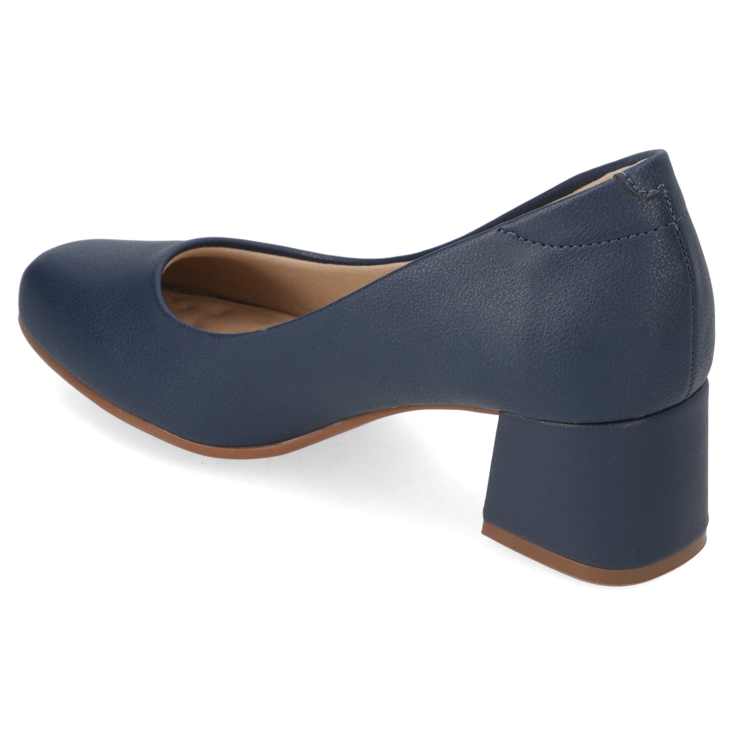 Taco Ancho 5 cm Azul Marino Modare 35 / Azul Marino