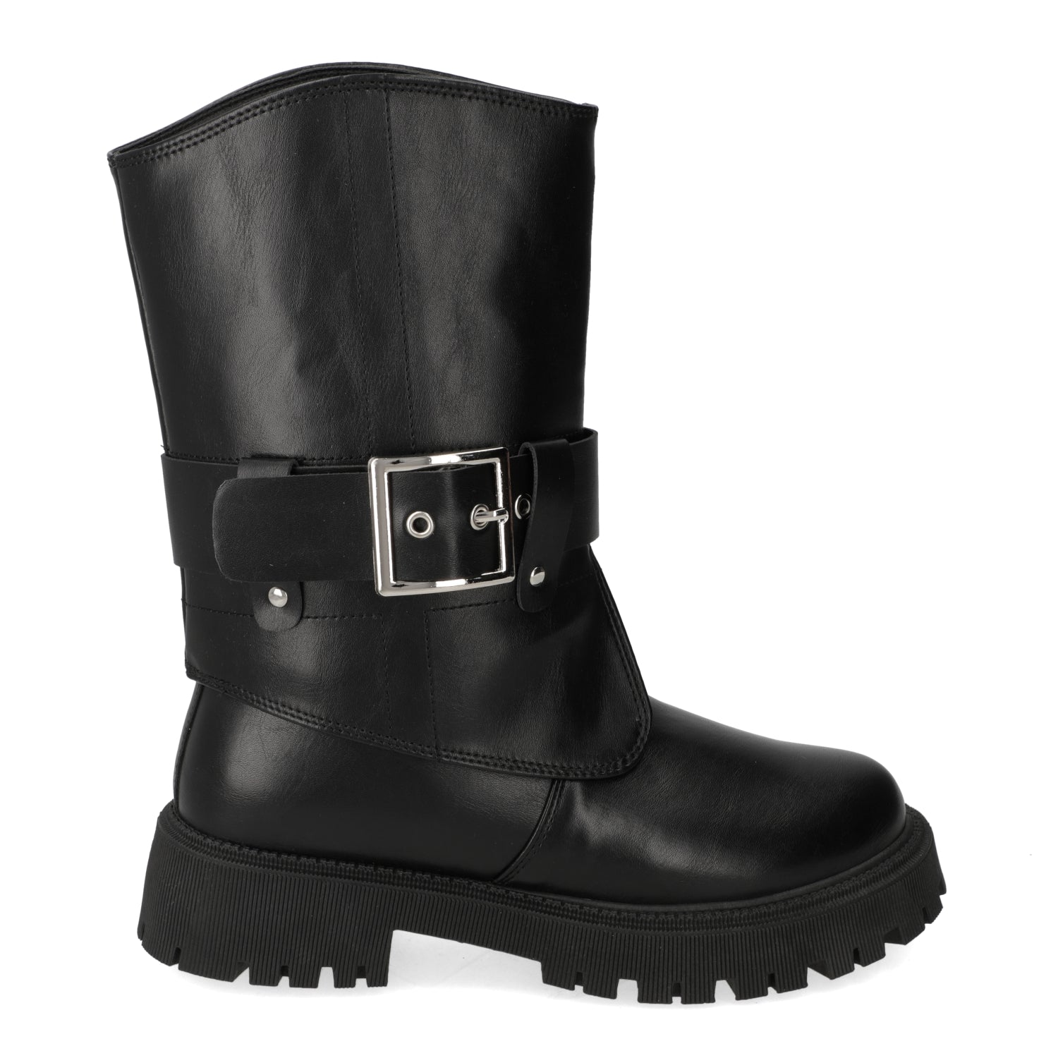 Bota 2 en 1 Hebilla Negro 35 / Negro