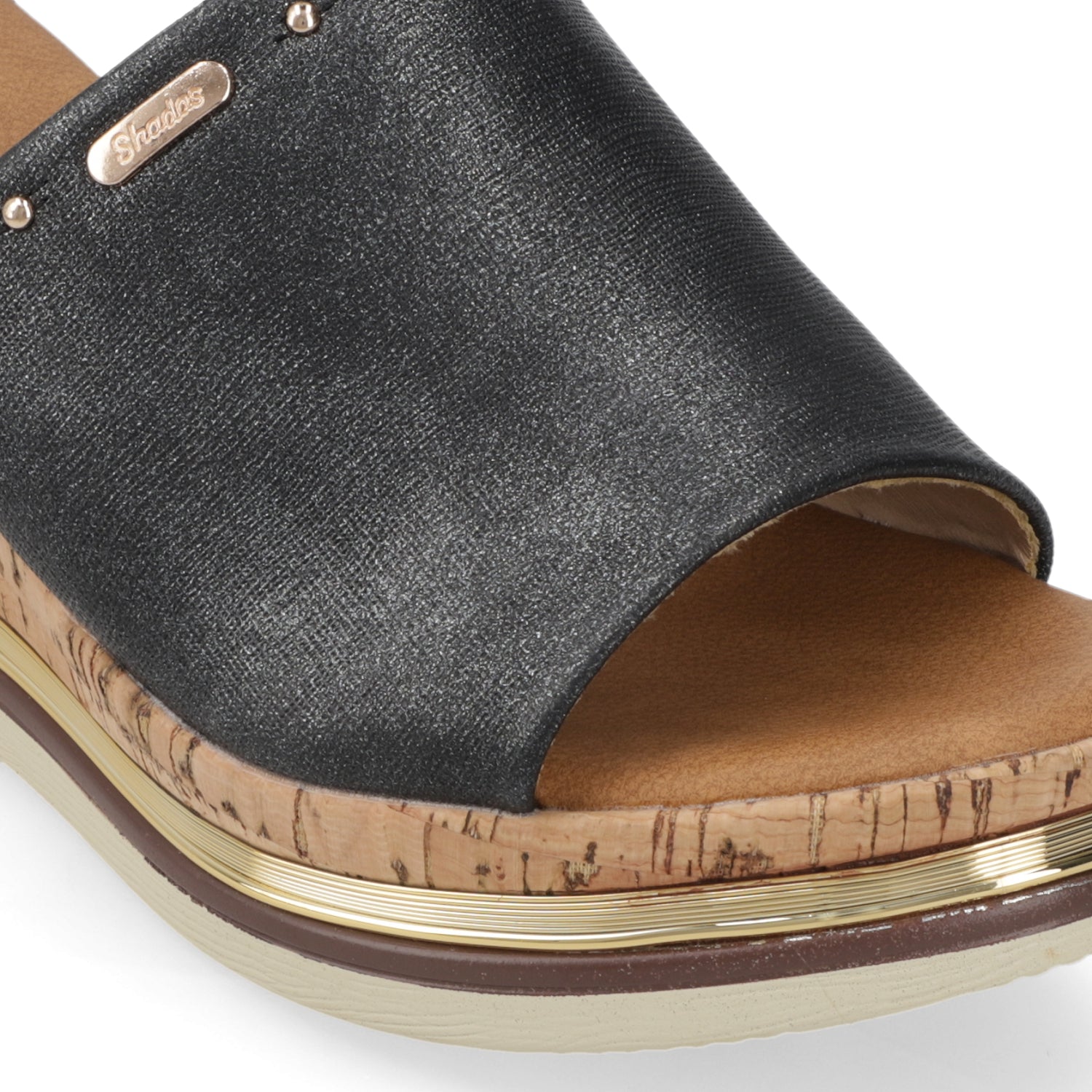 Sandalia Sandalia Negro New Walk Ecocuero 35 / Negro