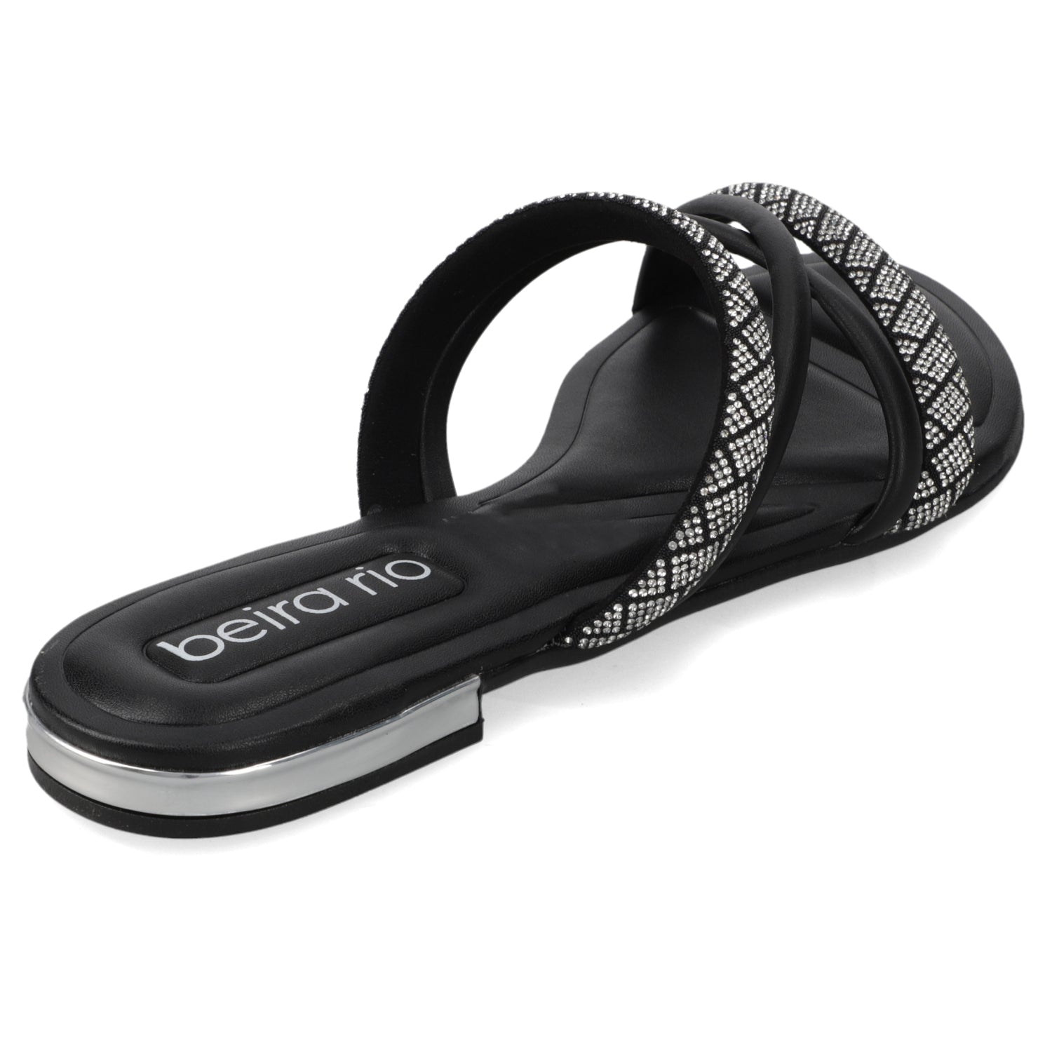 Sandalia Plana Negro Beira Rio Ecocuero 35 / Negro