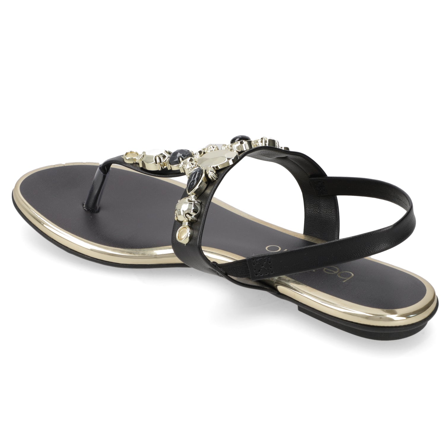 Sandalia Plana 35 / Negro