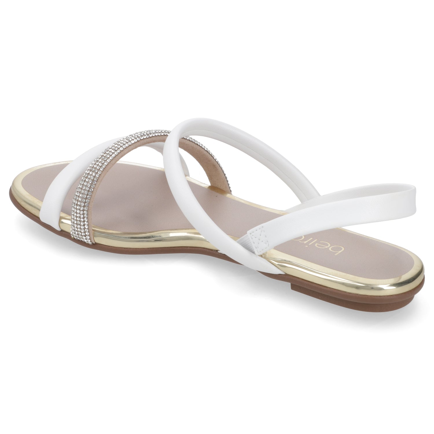 Sandalia Blanco Beira Rio Ecocuero 35 / Blanco