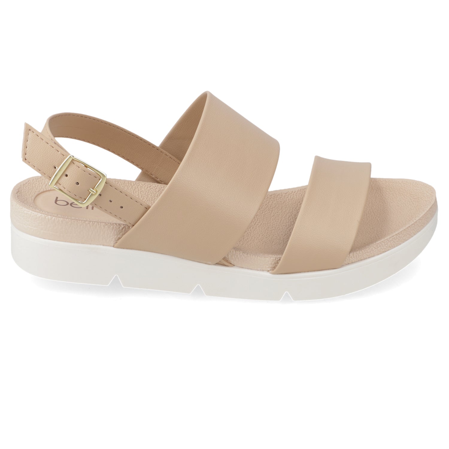 Sandalia Beige Beira Rio Ecocuero 35 / Beige