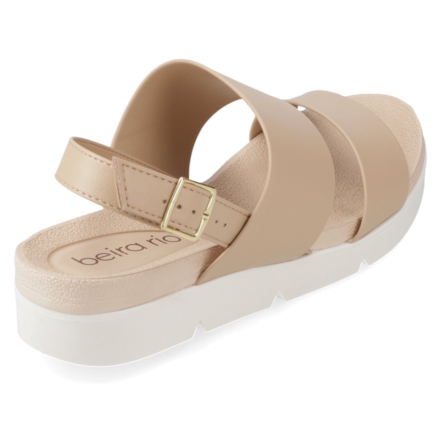 Sandalia Beige Beira Rio Ecocuero 35 / Beige