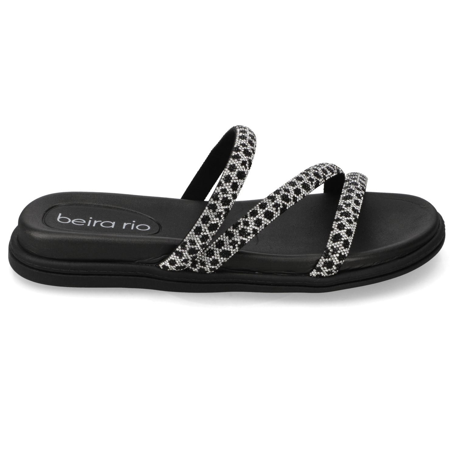 Sandalia Plana Negro Beira Rio Ecocuero 35 / Negro