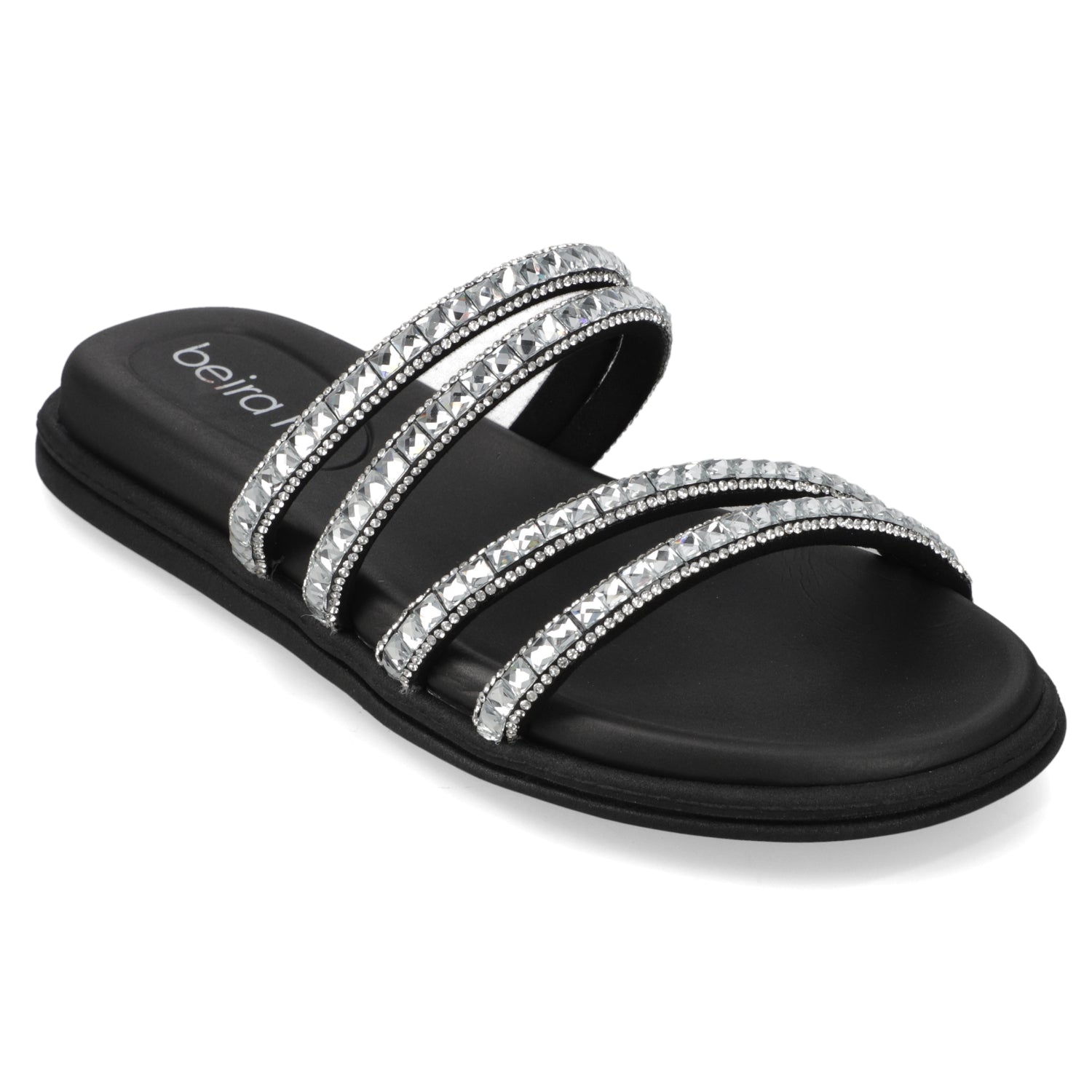 Sandalia Plana Negro Beira Rio Ecocuero 35 / Negro