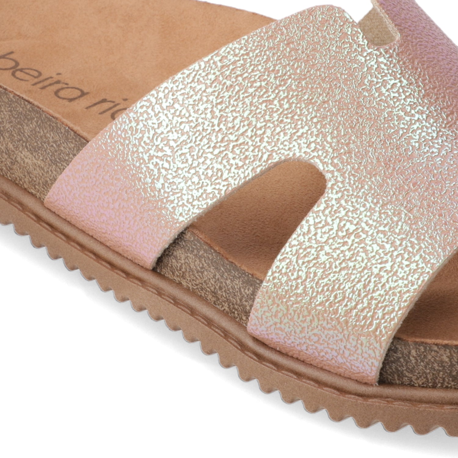 Sandalia Nude Beira Rio Ecocuero 35 / Nude