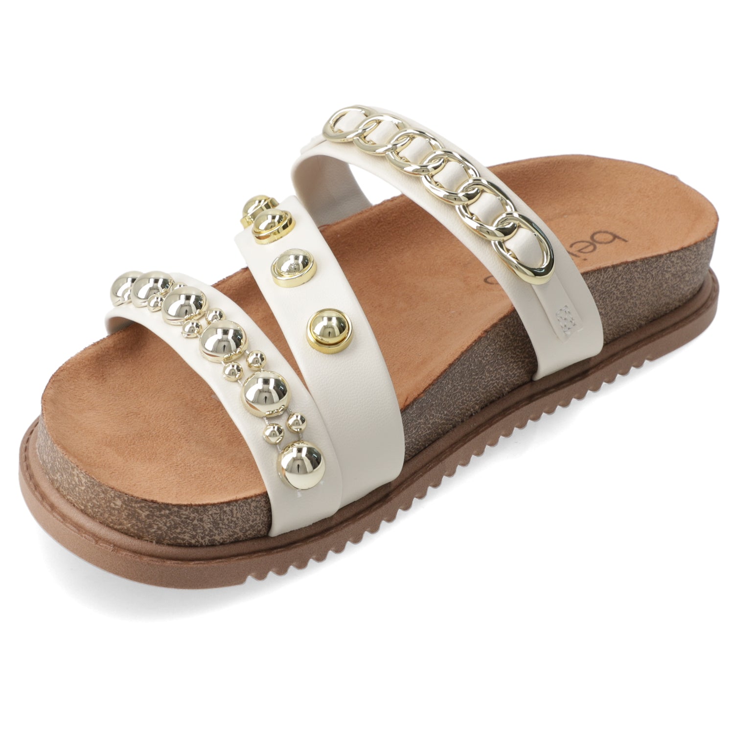 Sandalia Blanco OFF Beira Rio Ecocuero 35 / Blanco OFF