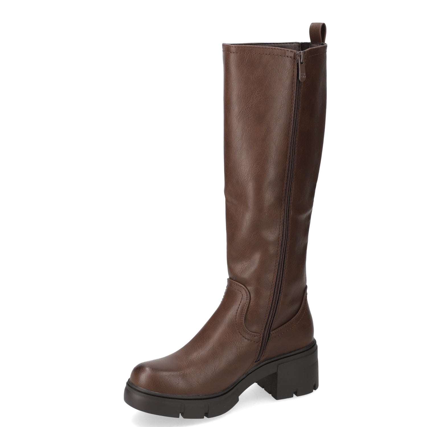 Bota Taco Ancho 5 cm Café New Walk 35 / Café