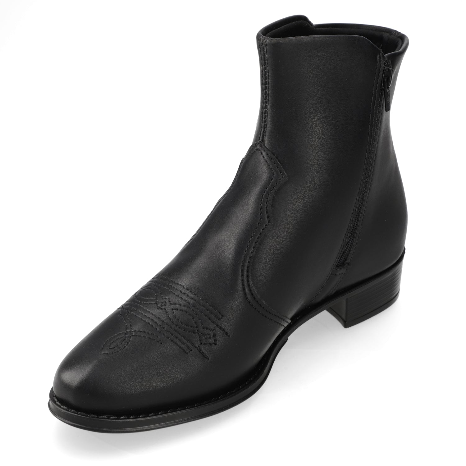 Botin Taco Ancho 3 cm Negro Beira Rio 35 / Negro