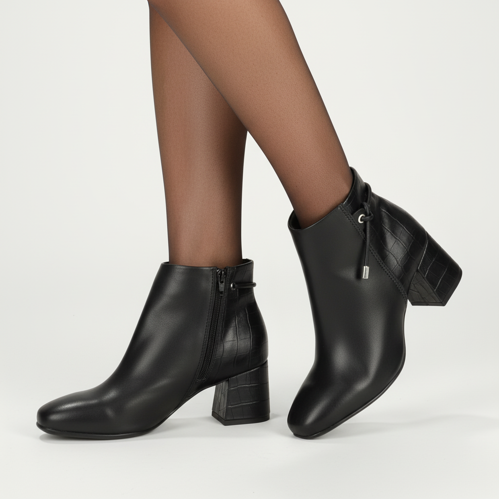 Botin Negra Beira Rio