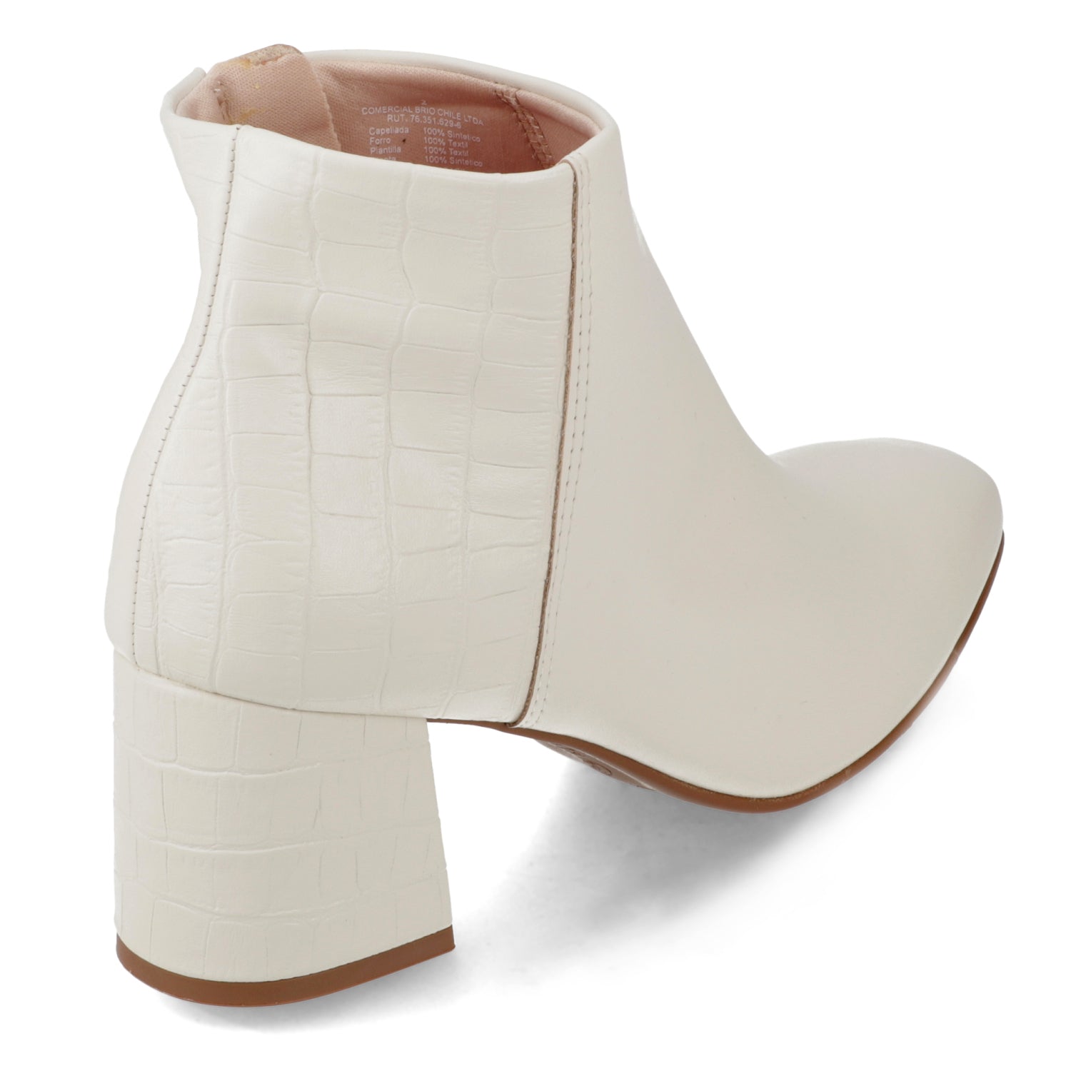 Botin Blanco OFF Beira Rio 35 / Blanco OFF