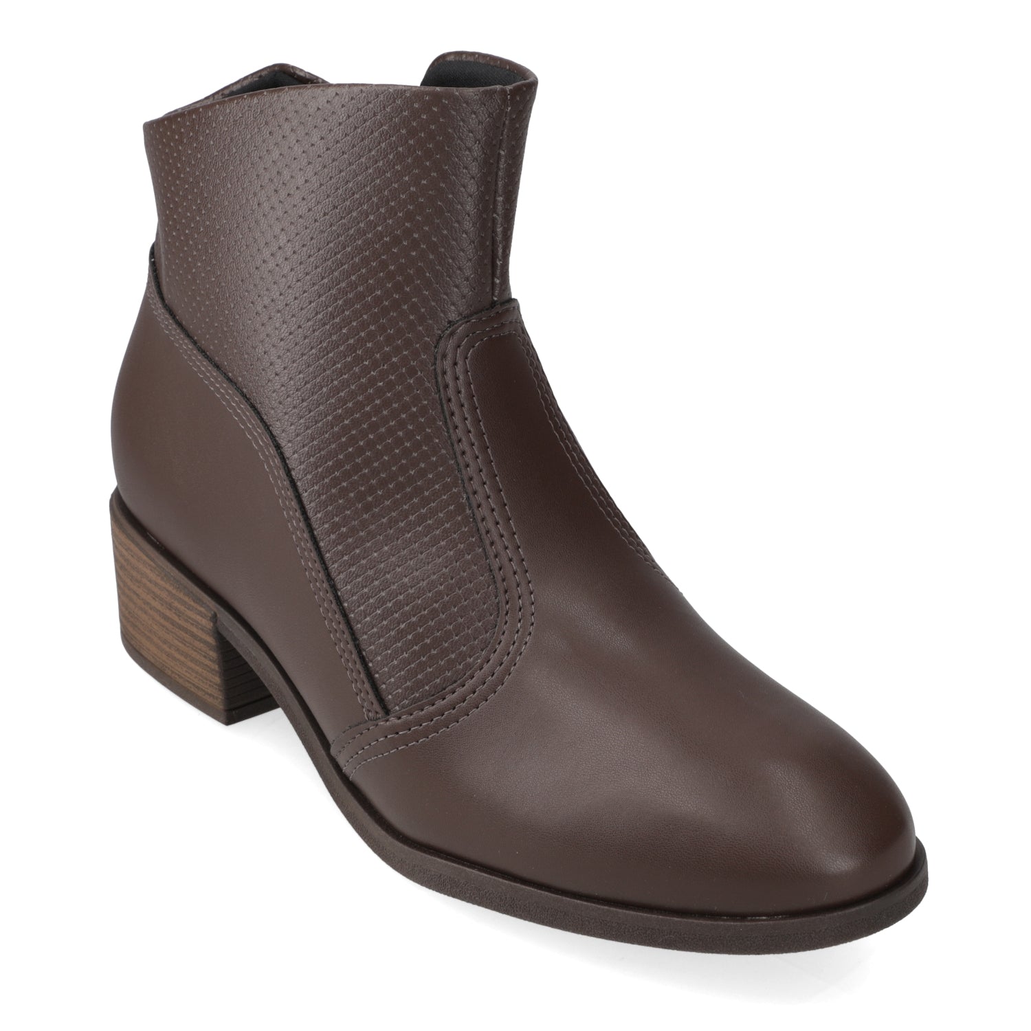 Botin Taco Ancho 3 cm Café Beira Rio 35 / Café