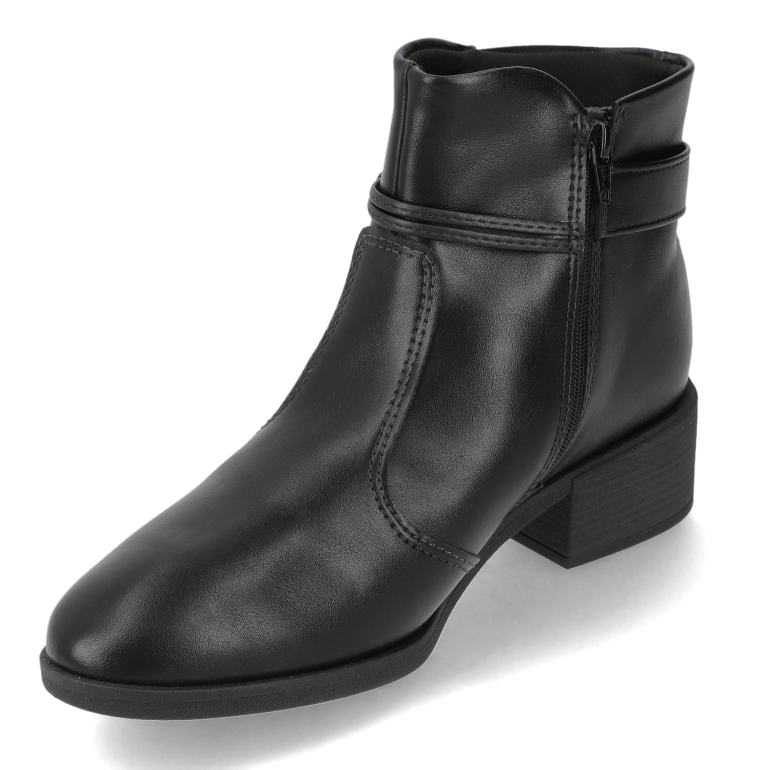 Botin Negro Beira Rio 35 / Negro