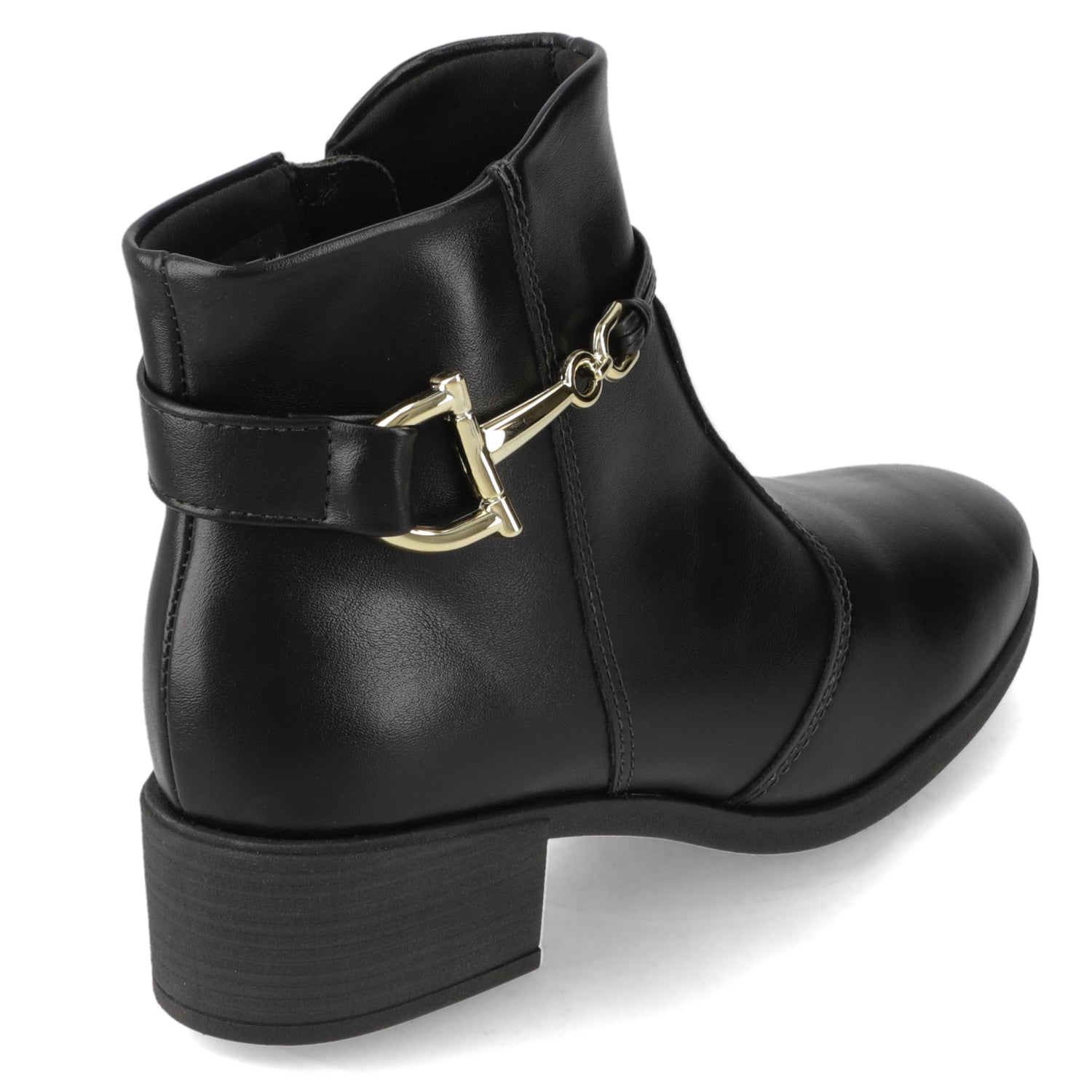 Botin Negro Beira Rio 35 / Negro