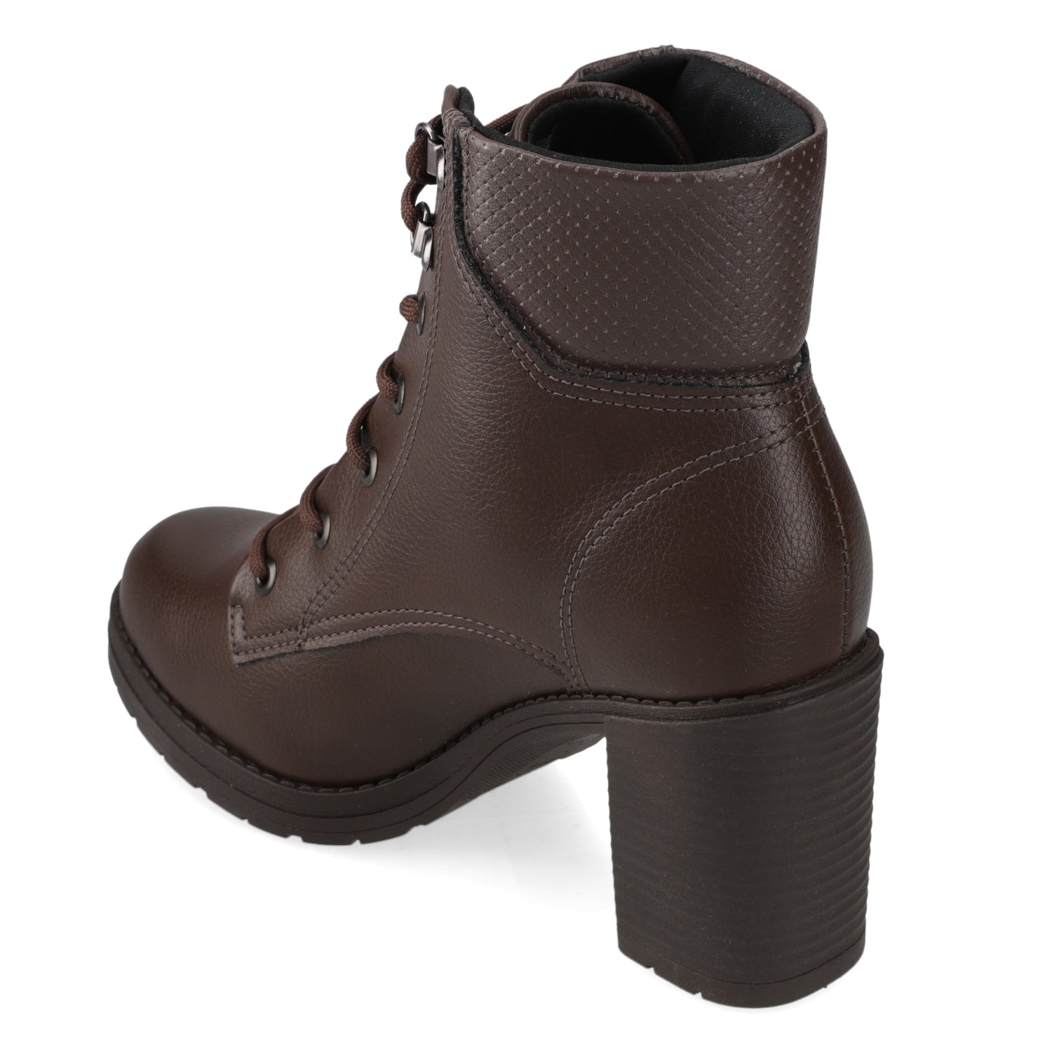 Botin Taco Ancho 7 cm Café Beira Rio 35 / Café
