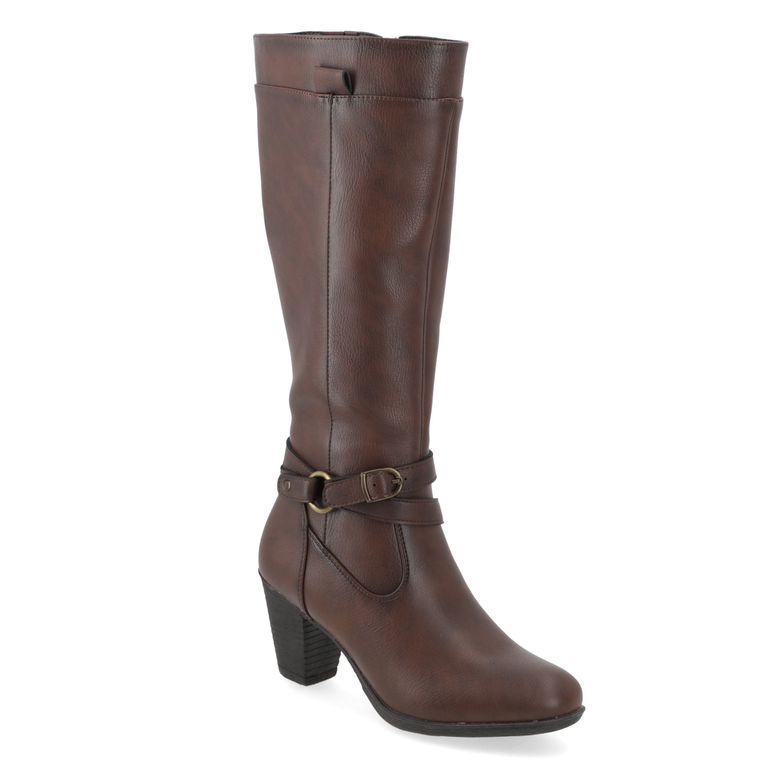 Bota Taco Ancho 7 cm Café Dorette 35 / Café