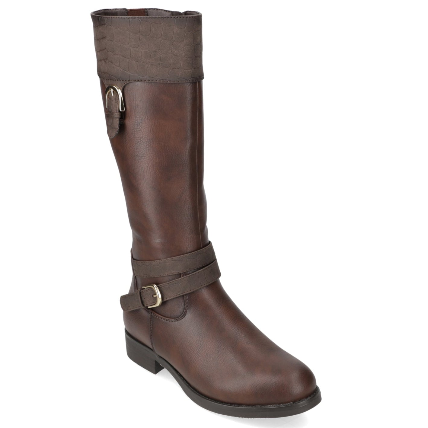 Botas Planas Café Agua de Coco 35 / Café