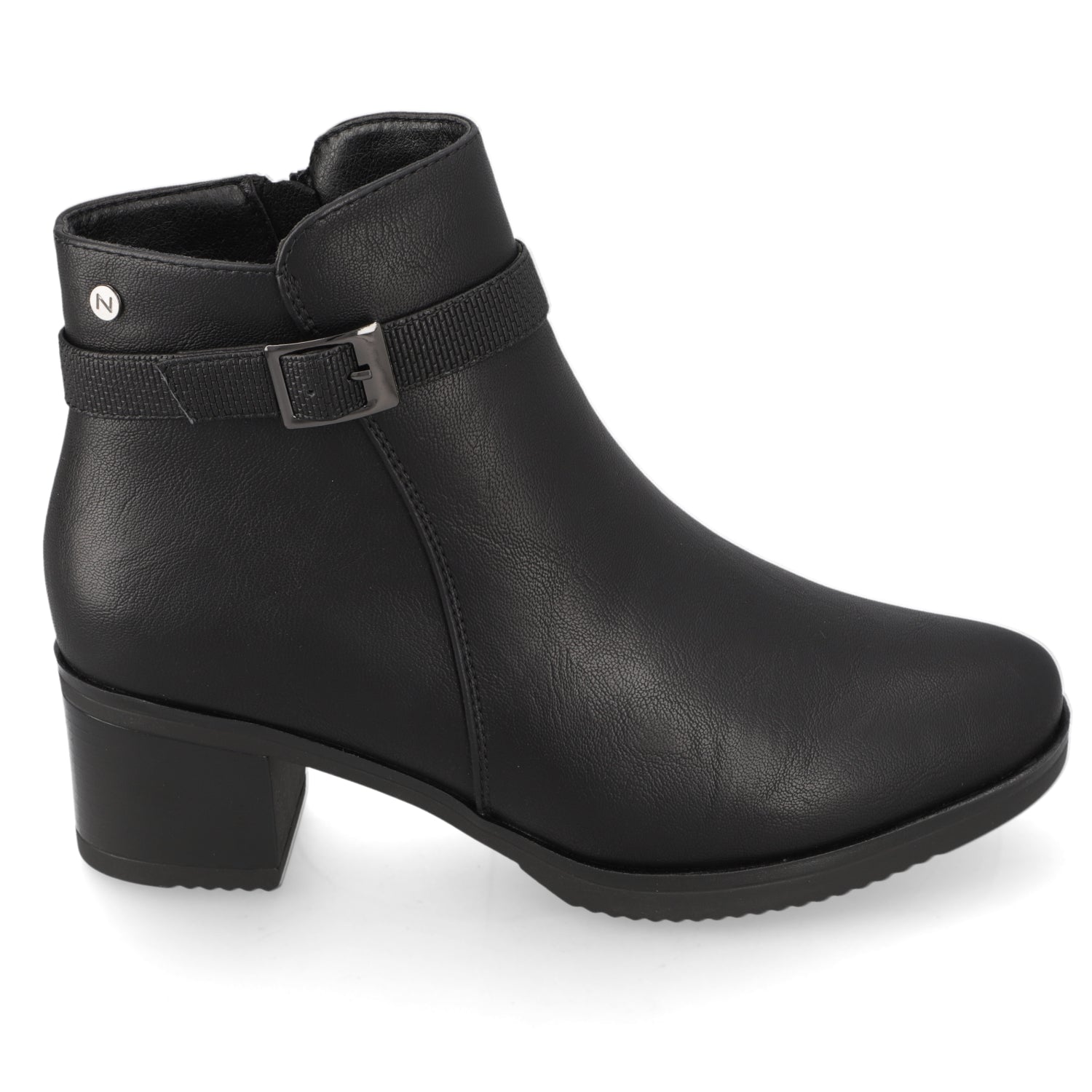 Botín Negro New Walk 35 / Negro