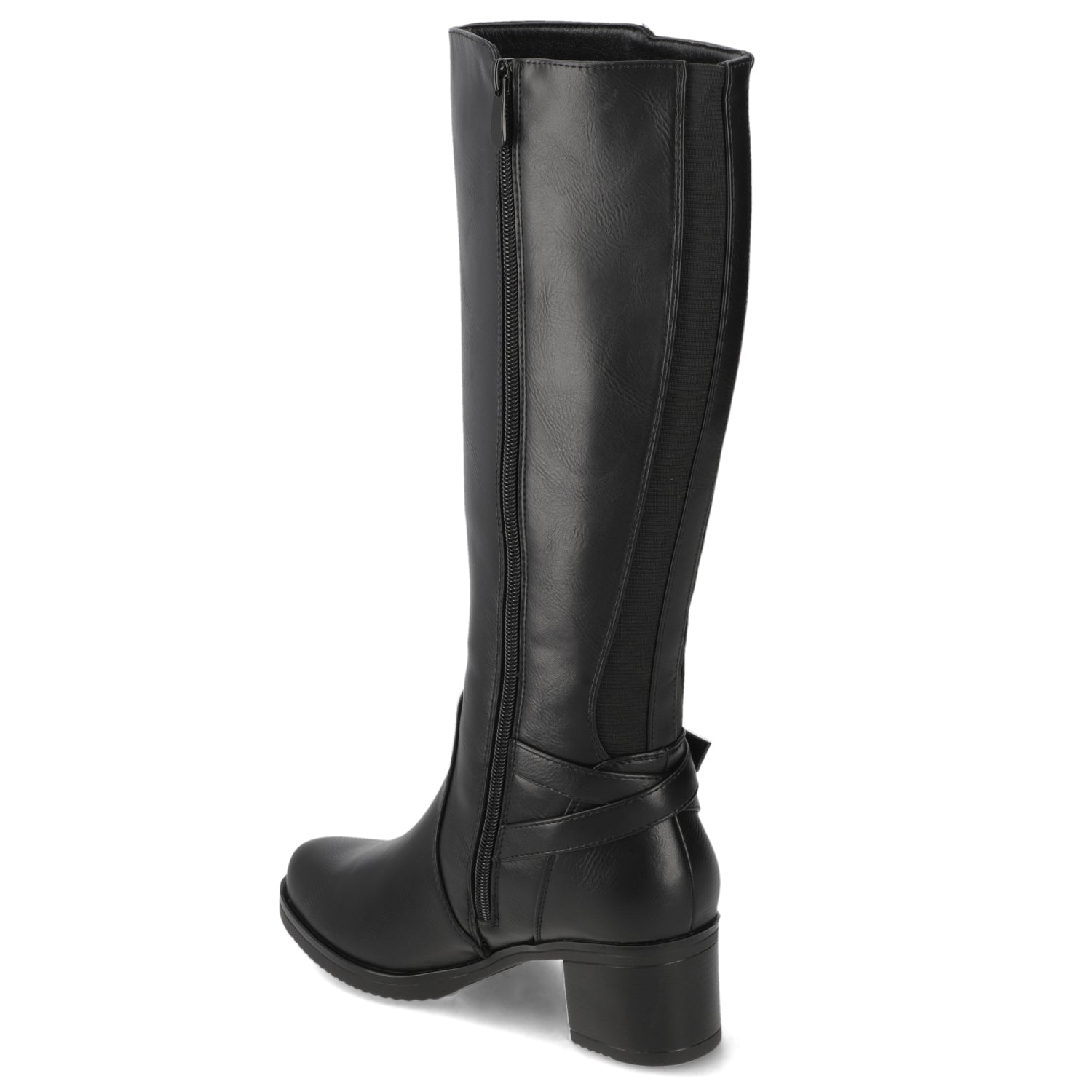 Bota Taco Negro New Walk