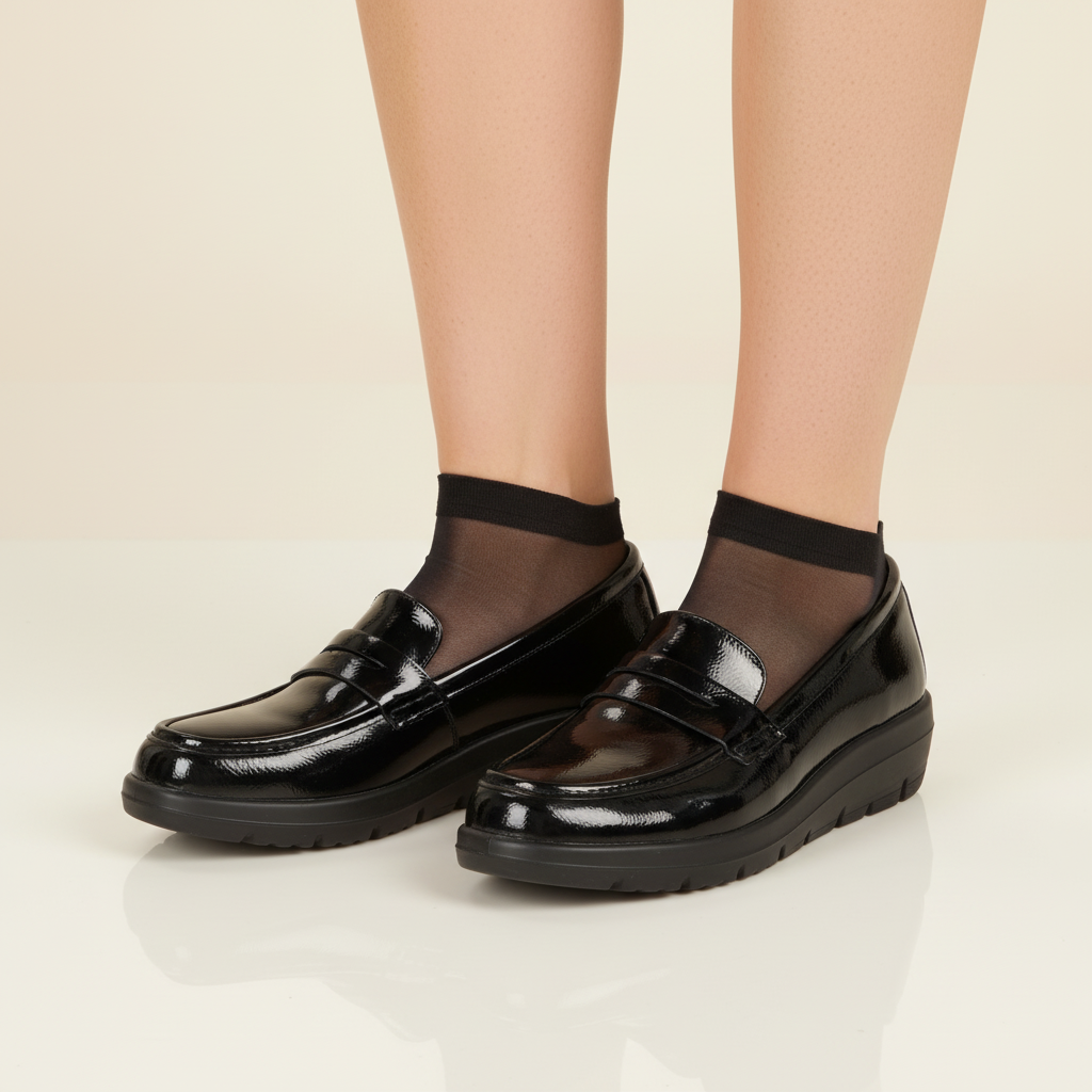 Mocasines Negro Agua de Coco