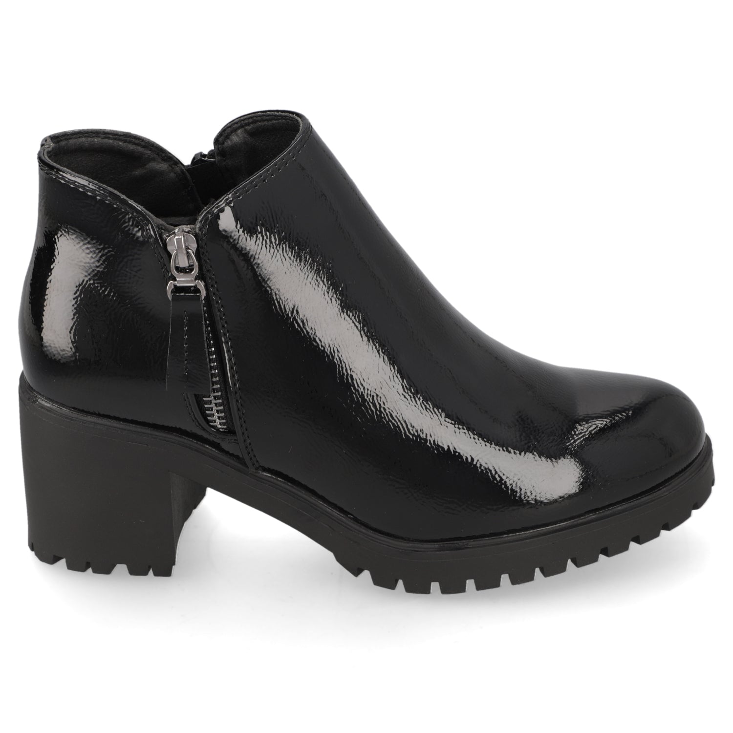 Botín Negro New Walk 35 / Negro