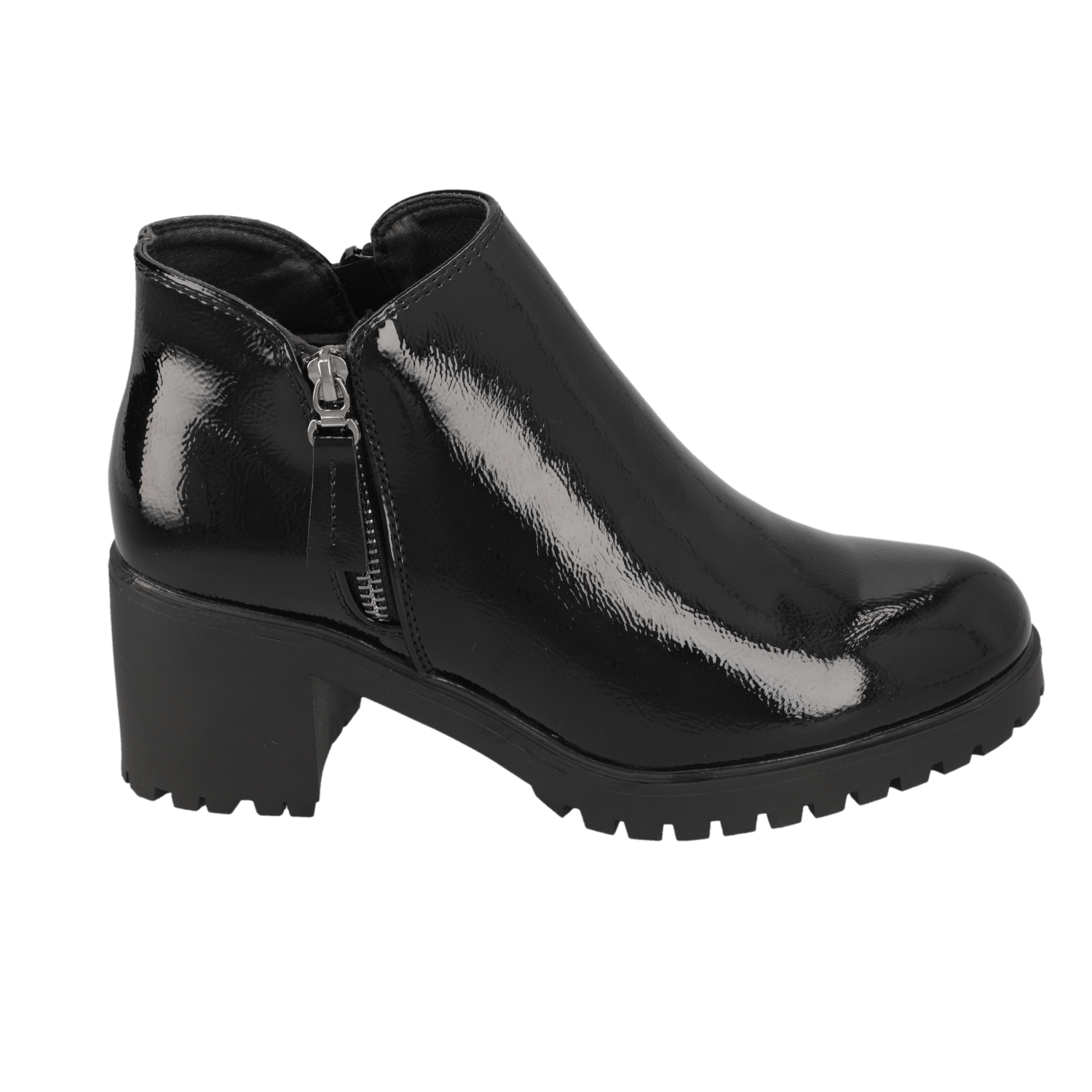 Botín Negro New Walk 35 / Negro