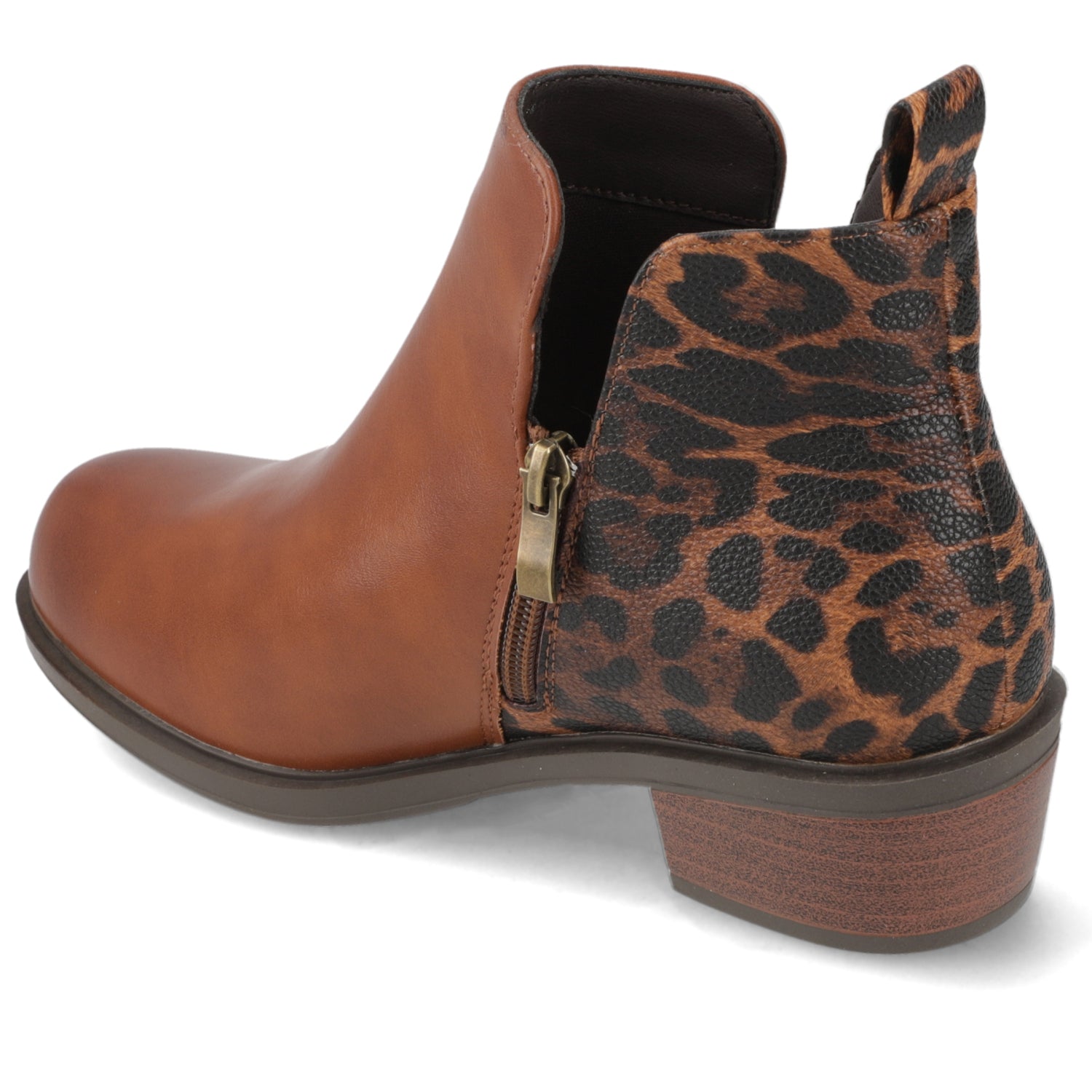 Botín Café Animal Print New Walk