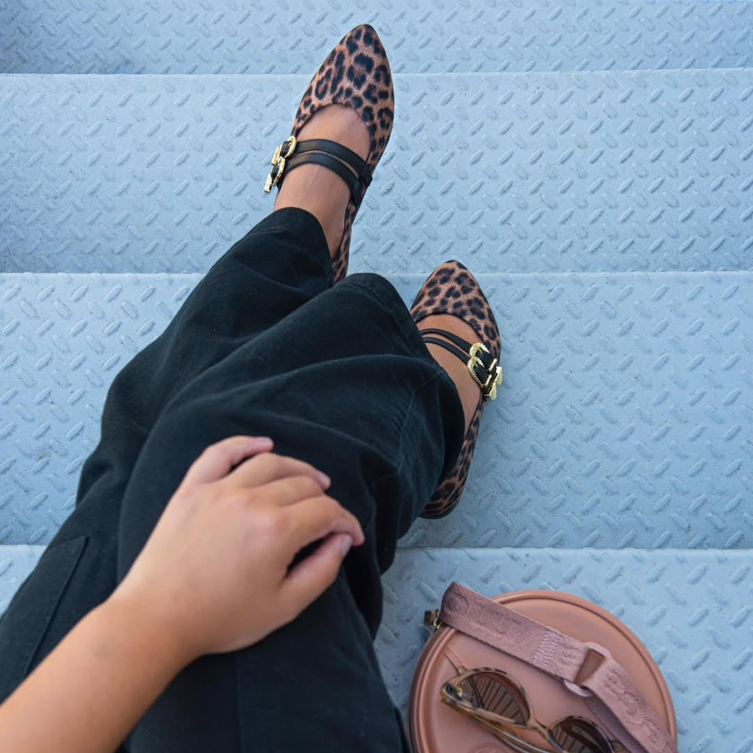 Ballerinas Animal Print Moleca