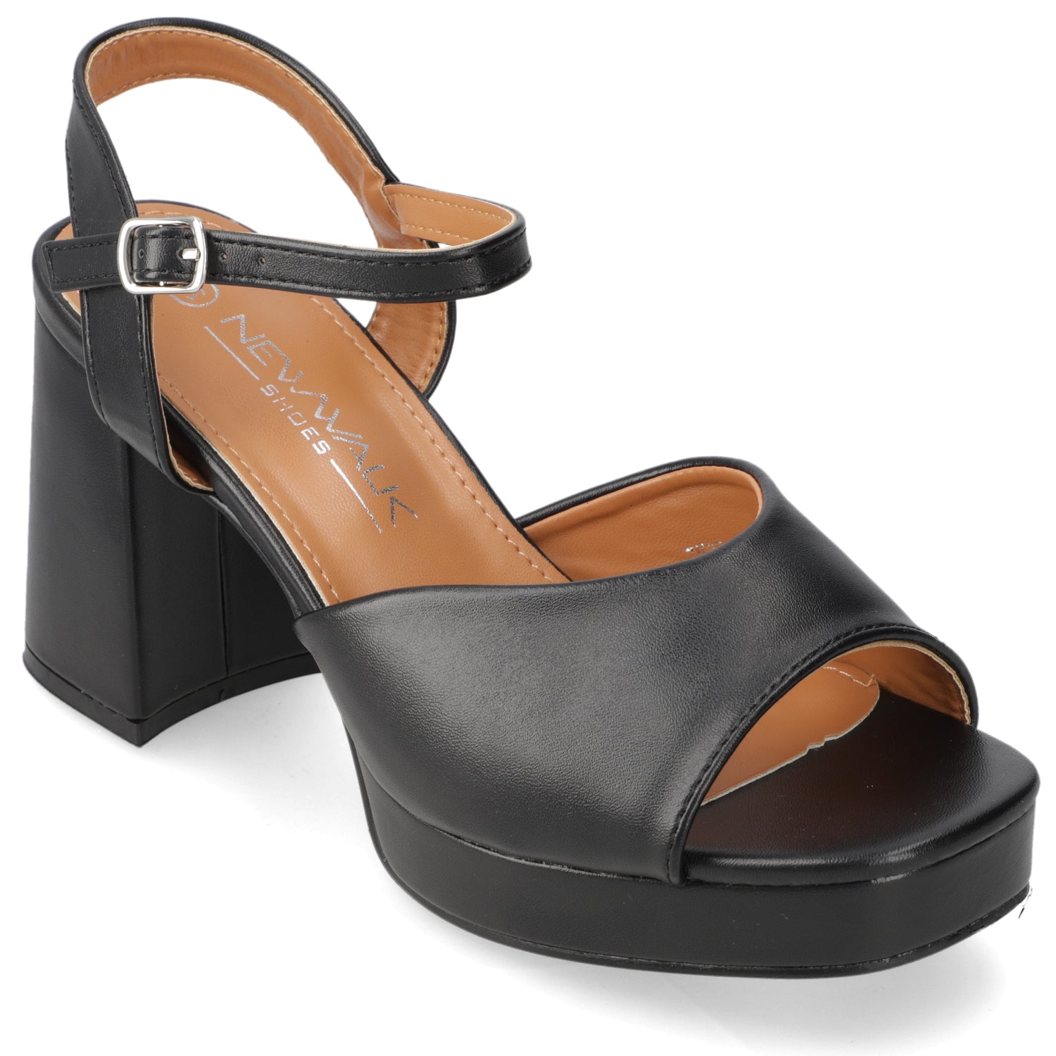 Sandalia Fiesta Negra New Walk