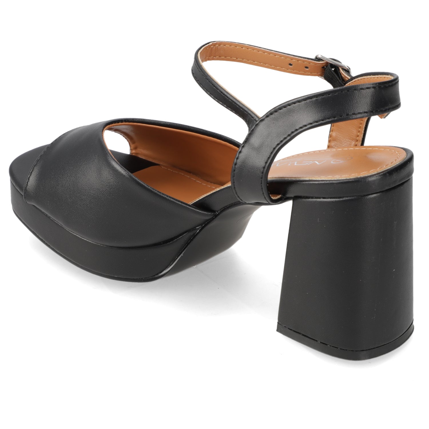 Sandalia Negra New Walk 35 / Negro