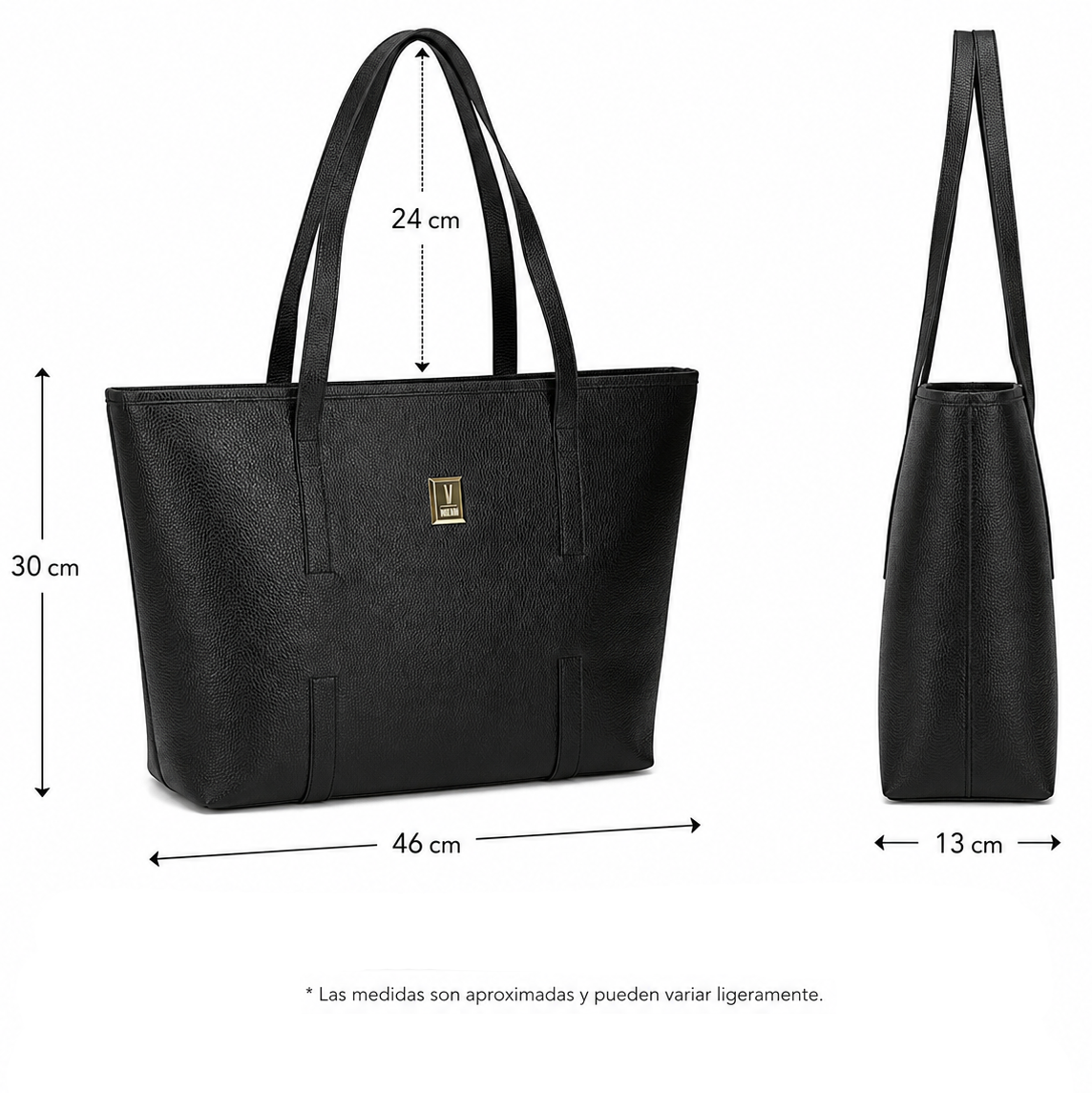 Cartera Negro Talla Única / Negro