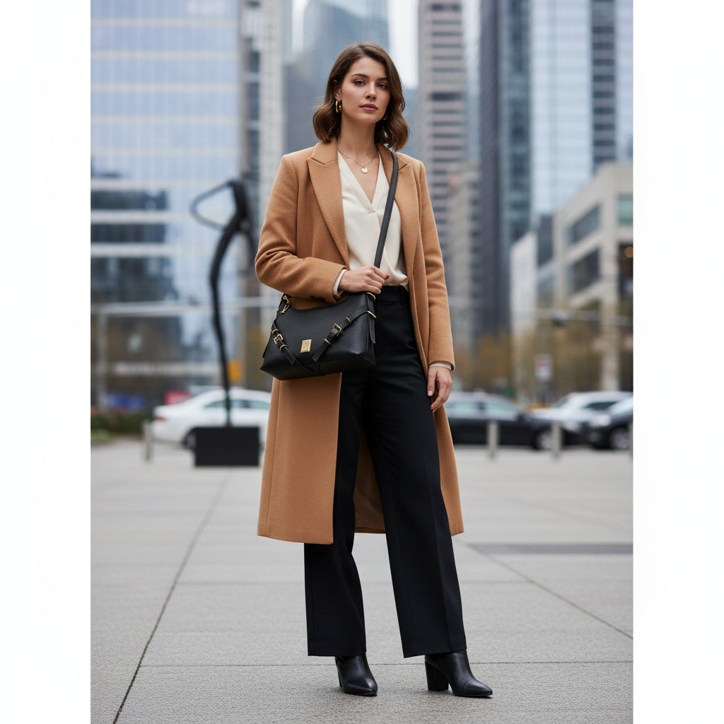 Cartera Negra Vizzano