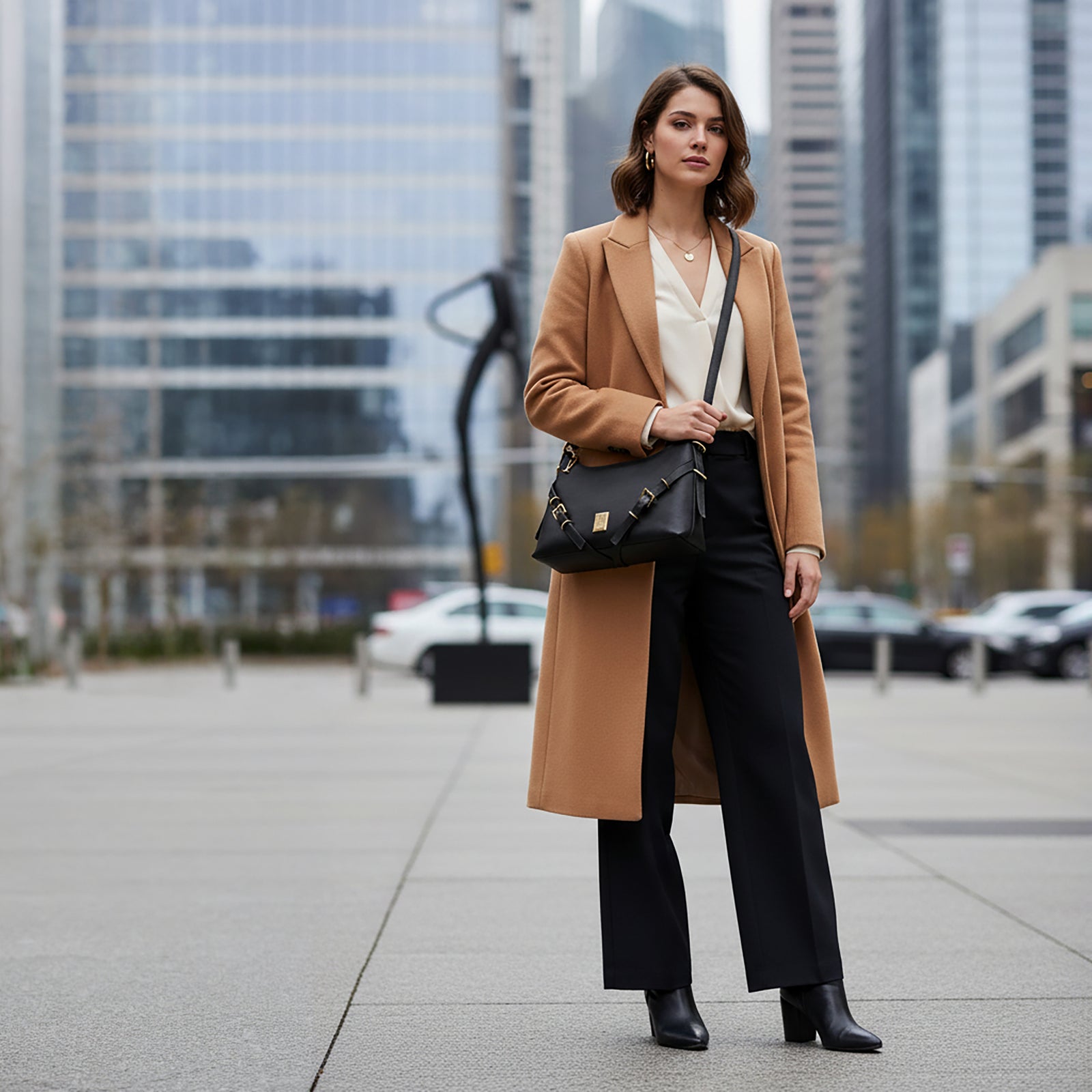 Cartera Negra Vizzano