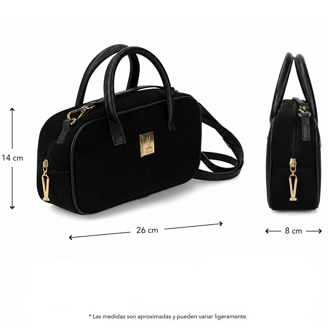 Cartera Negro Talla Única / Negro
