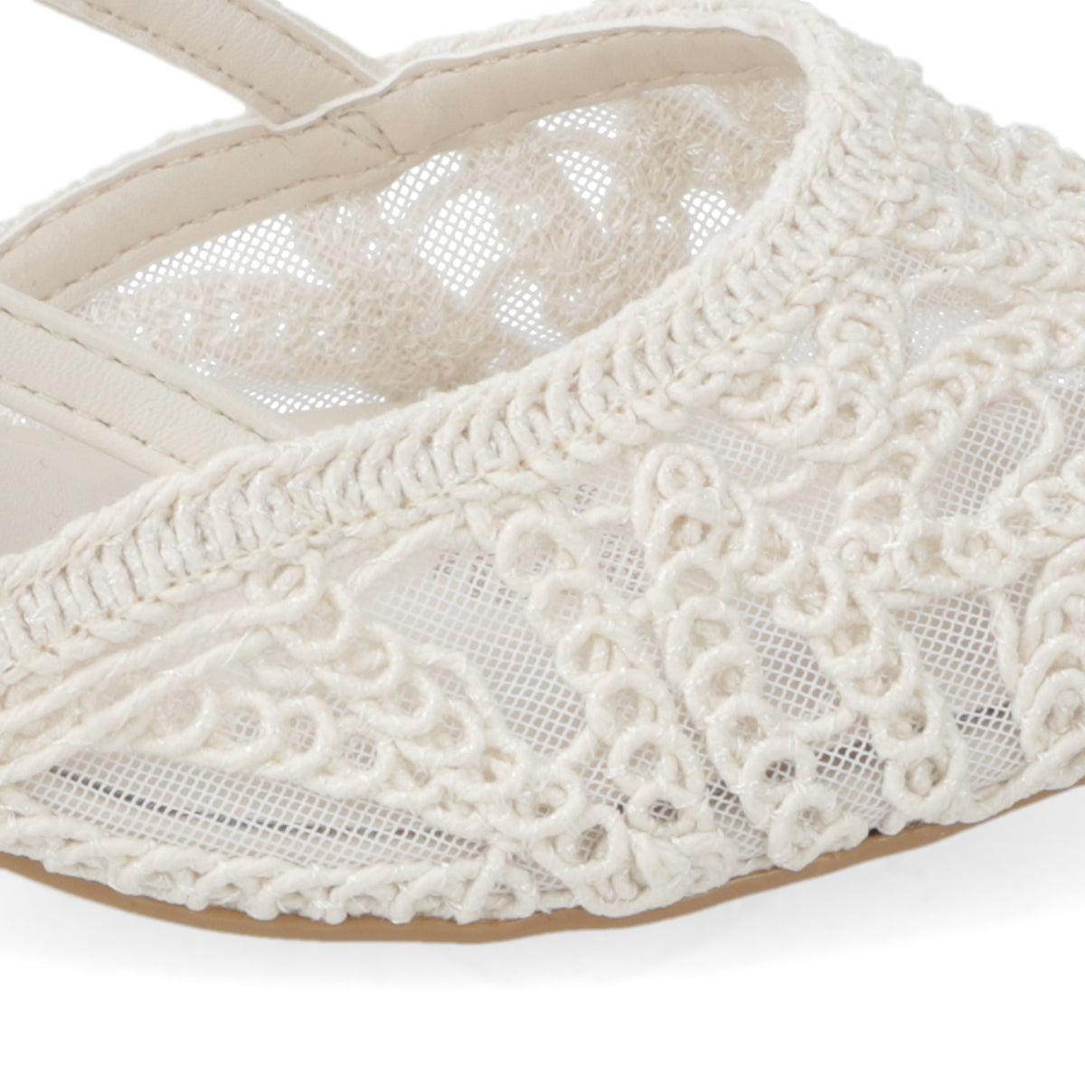 Stiletto de Novia Slingback Blanco OFF Vizzano 35 / Blanco OFF