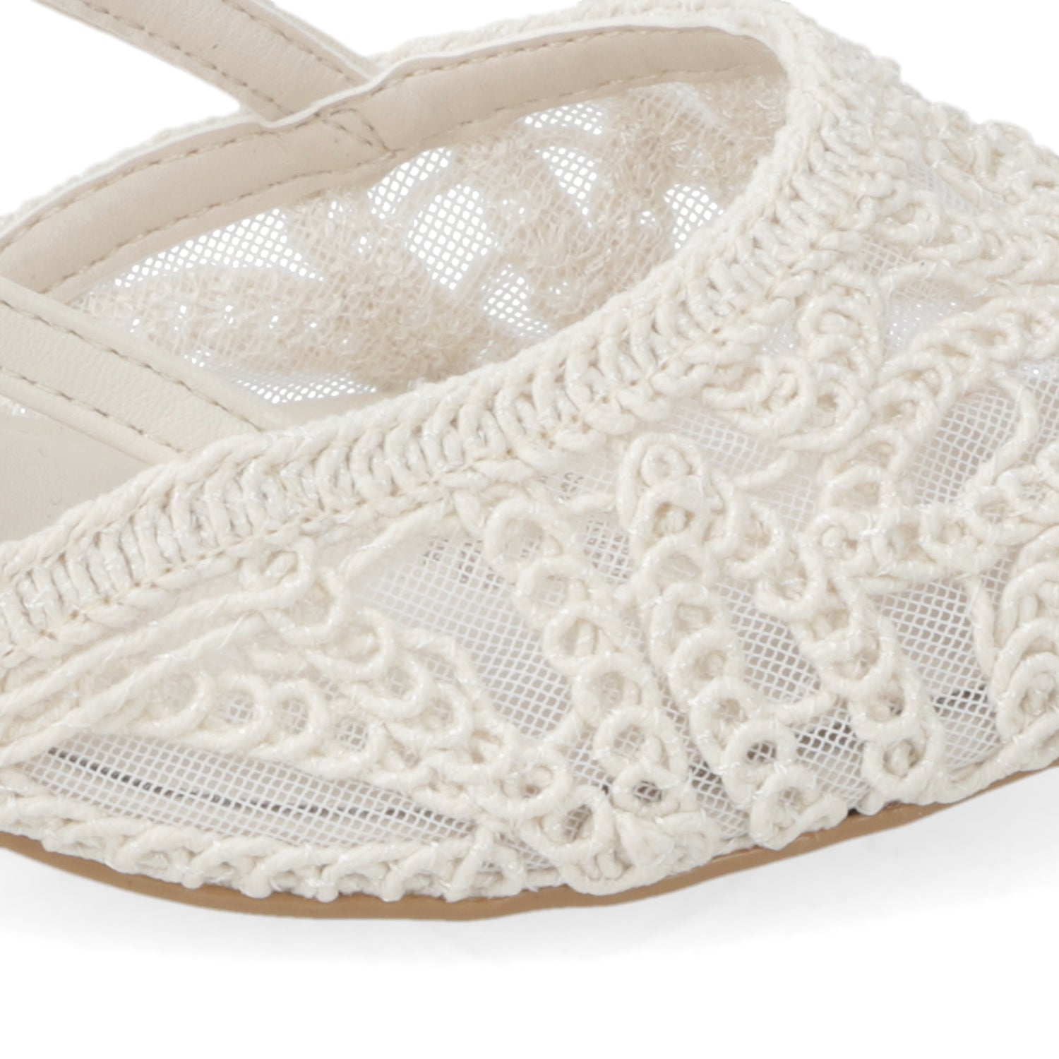 Stiletto de Novia Slingback Blanco OFF Vizzano 35 / Blanco OFF