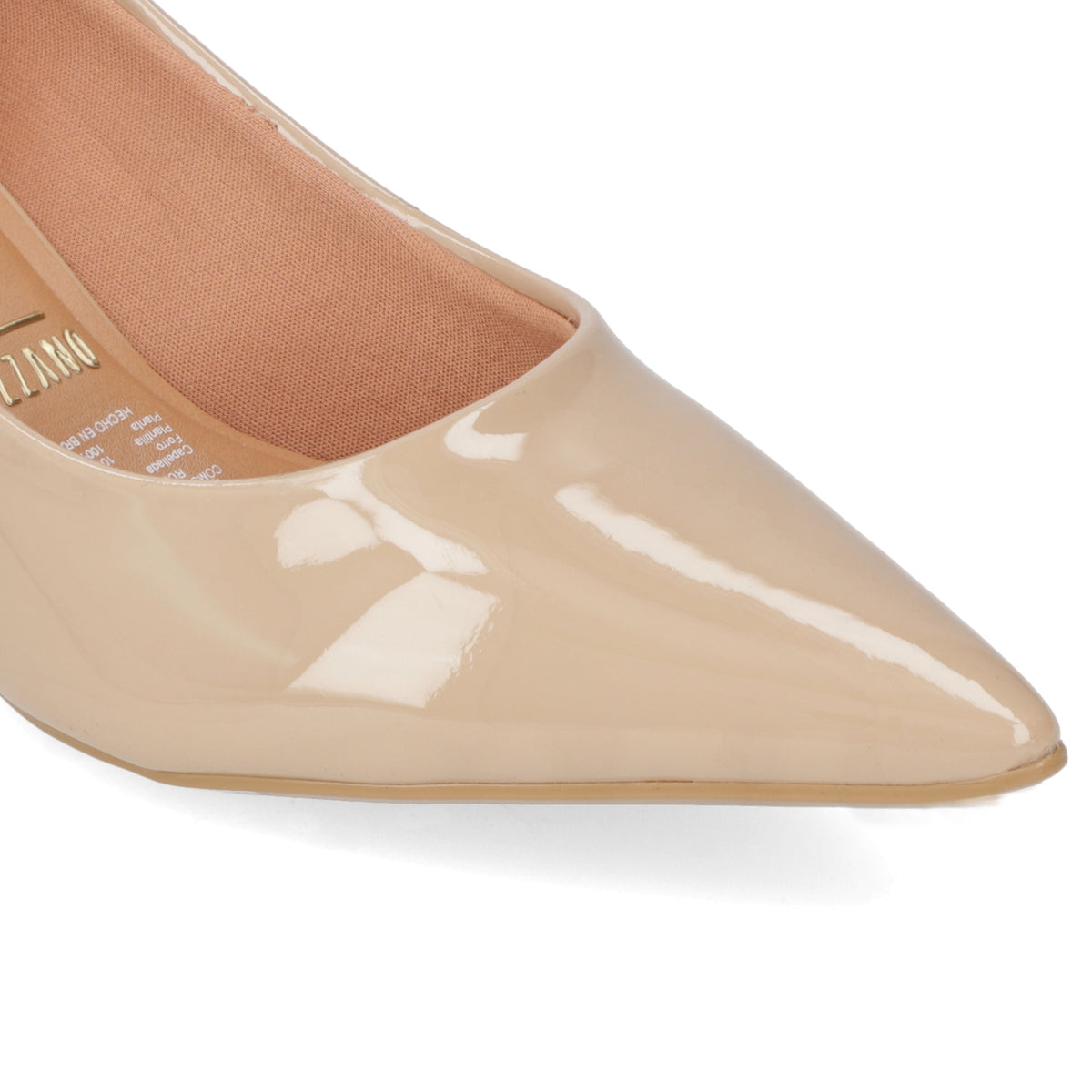 Stiletto Vizzano Efecto Charol Beige 34 / Beige