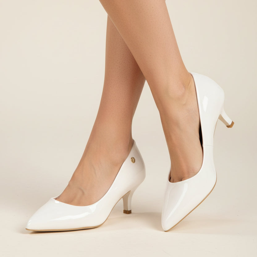 Stiletto Taco Aguja Blanco OFF Vizzano 35 / Blanco OFF