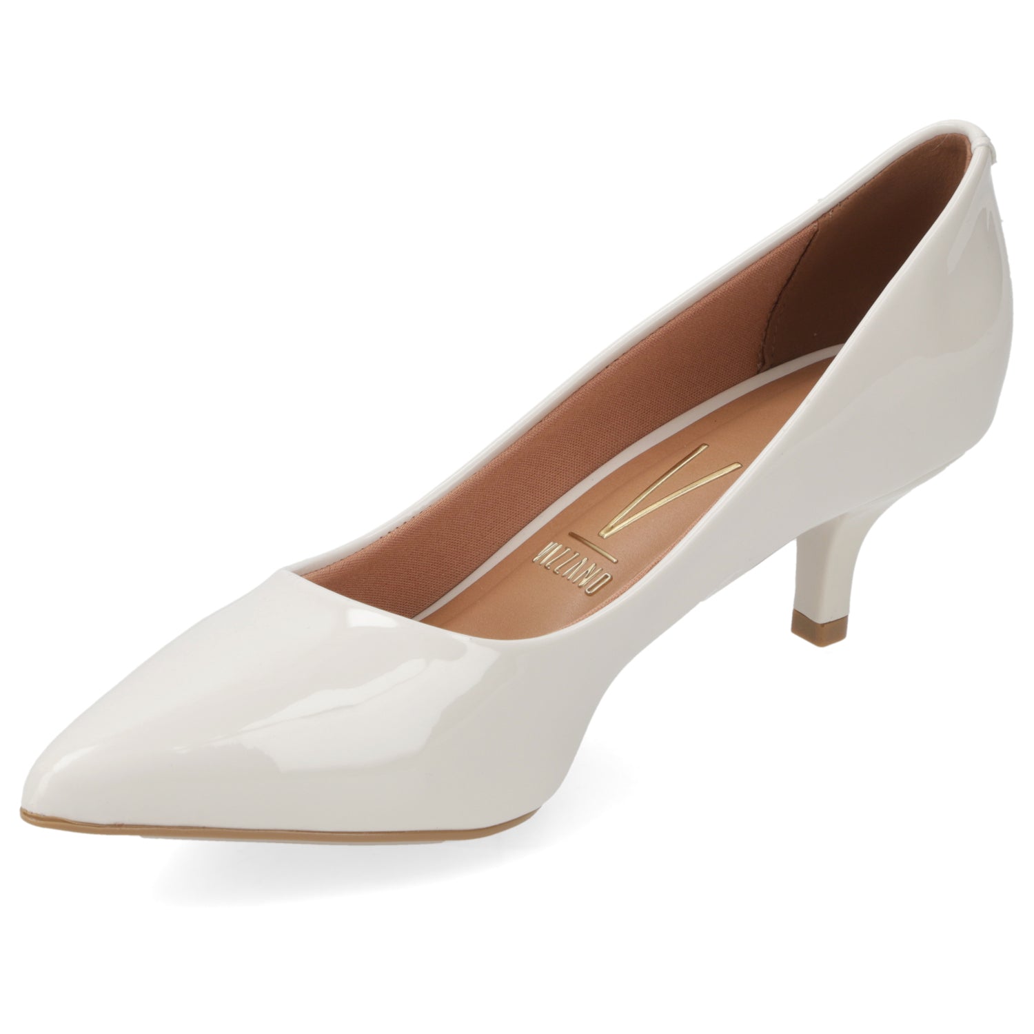 Stiletto Taco Aguja Blanco OFF Vizzano 35 / Blanco OFF